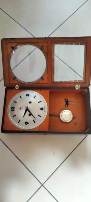 Orologio 555 a pendolo meccanico carica 15 giorni