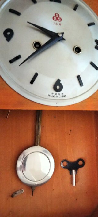 Orologio 555 a pendolo meccanico carica 15 giorni