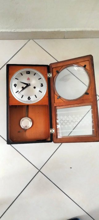 Orologio 555 a pendolo meccanico carica 15 giorni