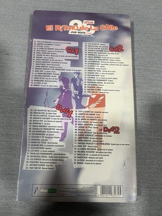 Caja 2CD+2DVD El Ritmo de La Calle