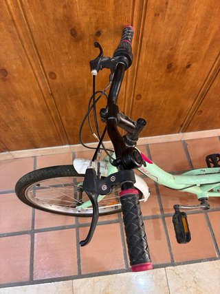 Bicicleta niña mint