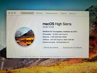 MacBook Air 11 pulgadas