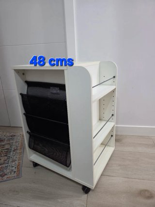 Carrito Auxiliar Oficina 4 Ruedas