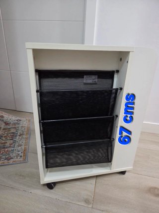 Carrito Auxiliar Oficina 4 Ruedas