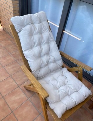 Mesa y 2 Sillas Exterior Madera