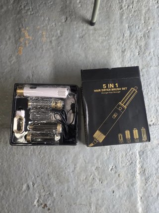 Set Cepillo Secador Pelo 5 en 1