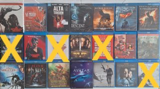 Lote 61 Películas y Series Bluray + 19 de REGALO