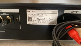 Sintonizador FM/AM Sony ST-S550ES (FUNCIONANDO)