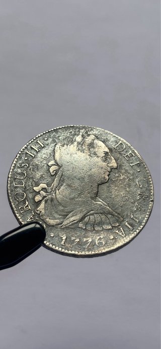 8 Reales 1776 (BC+/MBC-) Carlos III México