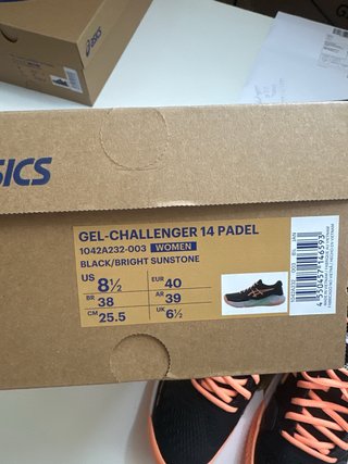 Scarpe da padel Asics donna n. 40