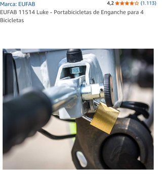 Portabicicletas Enganche de bola para 4 Bicicletas