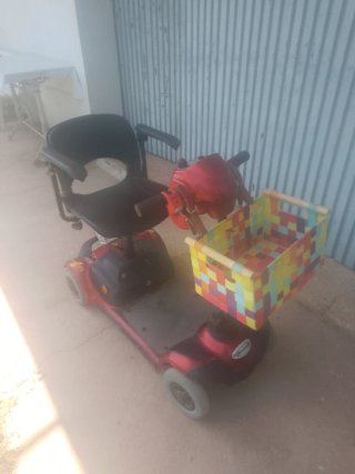 Scooter de movilidad reducida.