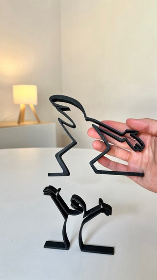 Esculturas Decorativas La Línea Arte Moderno