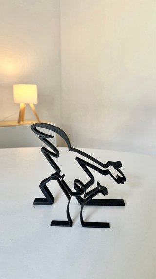 Esculturas Decorativas La Línea Arte Moderno