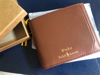 Preciosa Cartera Polo Ralph Lauren Piel Becerro