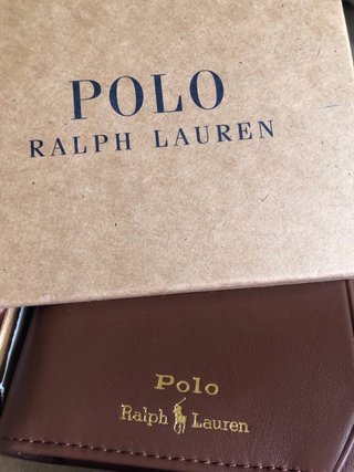 Preciosa Cartera Polo Ralph Lauren Piel Becerro