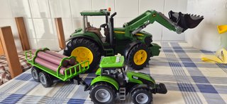 Lote Tractores Juguete John Deere y Fendt