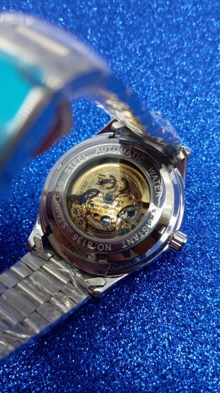 Orologio automatico scheletrato uomo