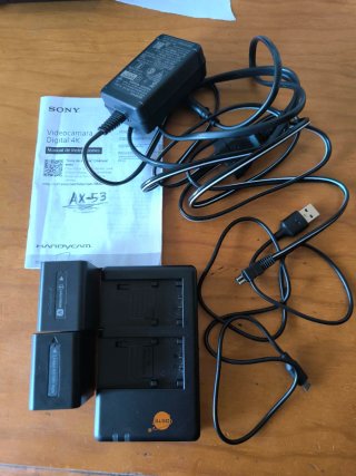 Cámara Sony FDR-AX53 4K Handycam