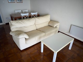 URGENTE - Mesa de salón madera blanca