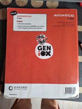 Matemáticas 3 ESO : Geniox