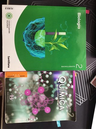 Libro química + biología 2 bachillerato