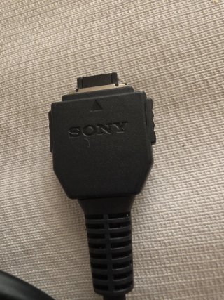 Cable conexión Sony AV USB