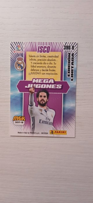 Pack Cartas Megacracks 2017-18 Isco y Asensio