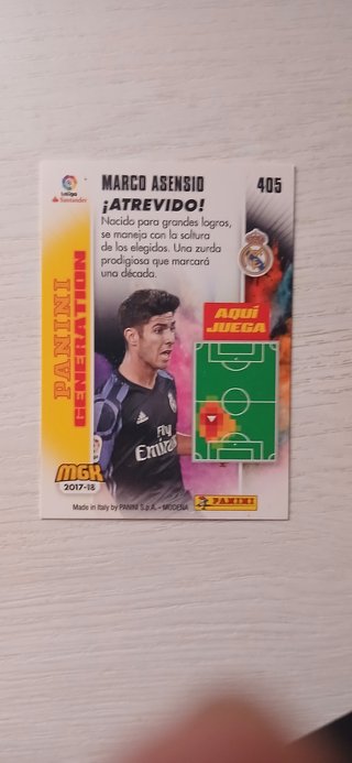 Pack Cartas Megacracks 2017-18 Isco y Asensio