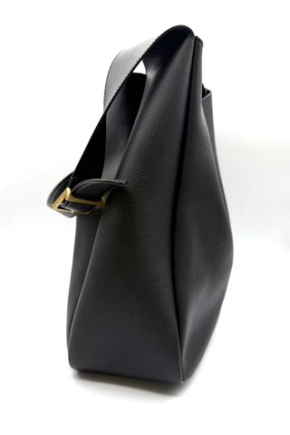 Bolso Saint Laurent Le 5 à 7 Negro Dorado
