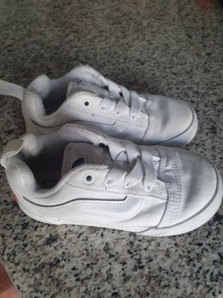 Zapatillas Vans Blancas Niño Talla 26