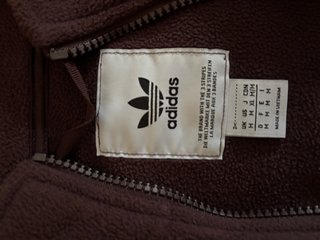 Sudadera Polar Adidas Granate
