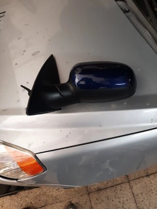 Retrovisor Izquierdo Opel Corsa Azul año 2005