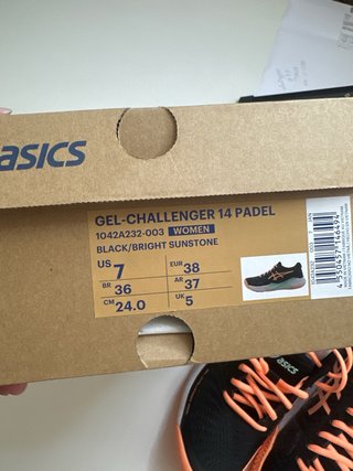 Scarpe Padel Asics Donna N.38