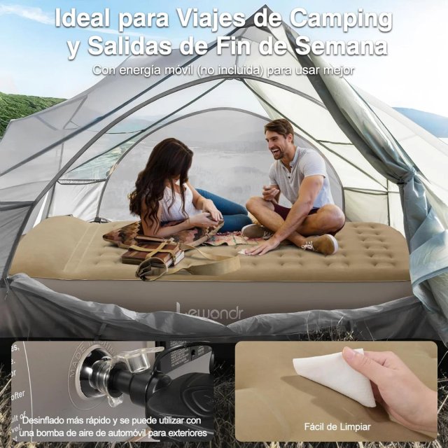 Colchón Hinchable Lewond Matrimonio 203 x 152 x 41