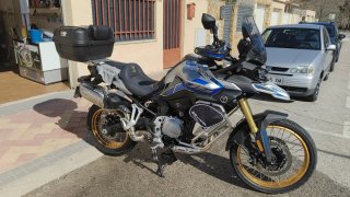 Voge 900 dsx Moto Azul/Plata