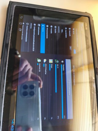 Tablet Asus Negra y Multicolor