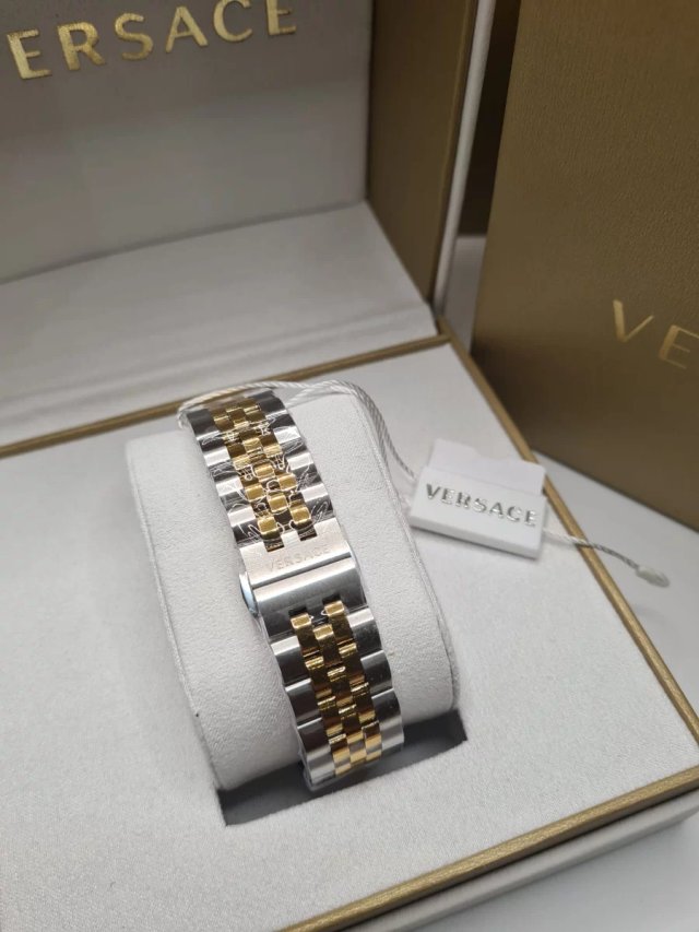Reloj Versace Azul y Dorado