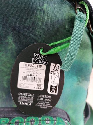 Mochila Dino World T-Rex Dinosaurio Nueva