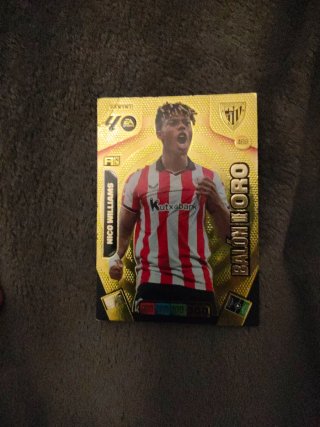 Carta Panini Lamine Yamal Balón de Oro