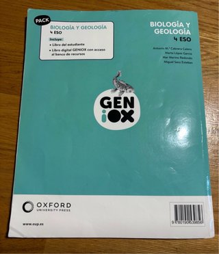 Biología y Geología, 4 ESO, Andalucía
