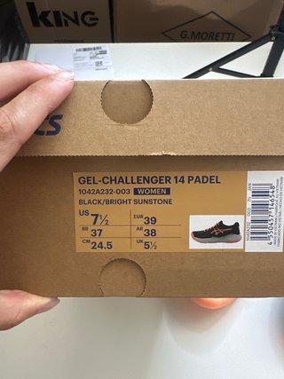 Scarpe Padel Asics Donna N.39