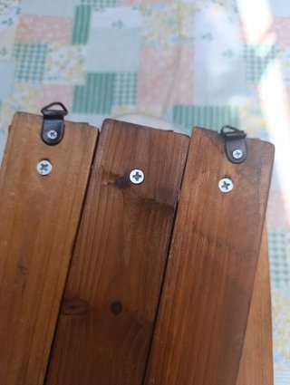 Appendiabiti estensibile in legno
