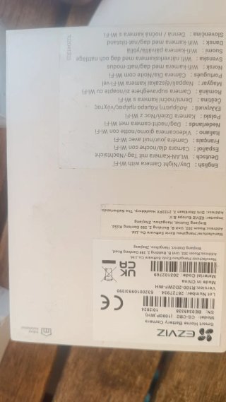 Cámara Vigilancia EZVIZ CB2 1080P WiFi Interior