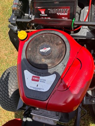Tractor cortacésped Toro