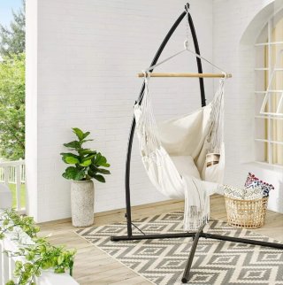 Silla Hamaca Colgante (Blanco crema)