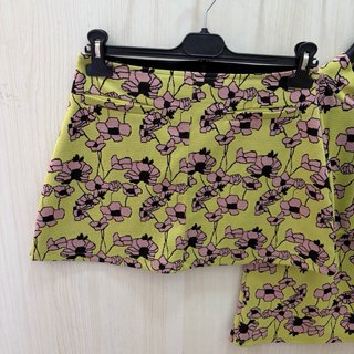 Conjunto Zara Top y Falda, diseño estampado