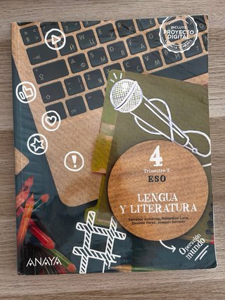 Libros de lengua y literatura4º de la eso