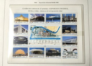 Sellos España 1990-1995