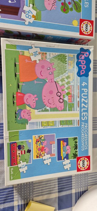 Puzzles Peppa Pig Educa 2 y 4 Puzzles